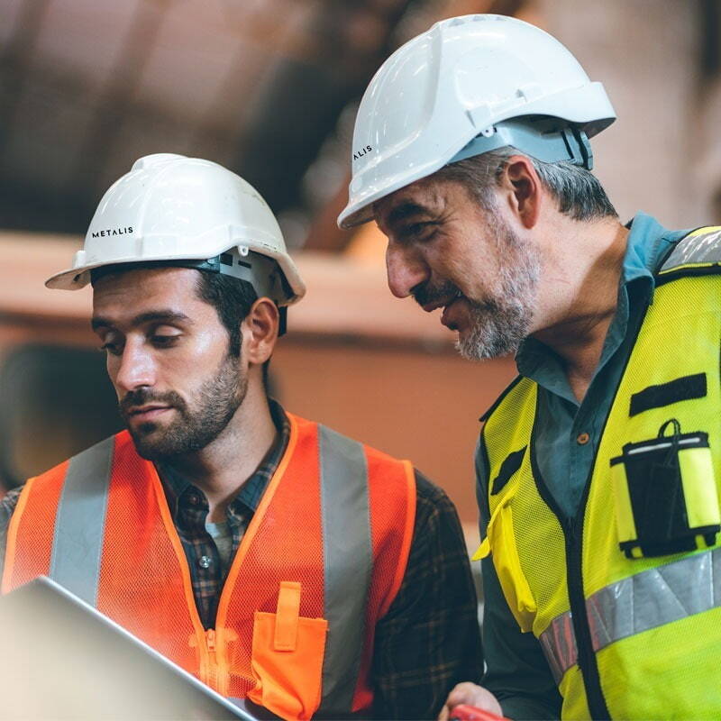 Engineers on site